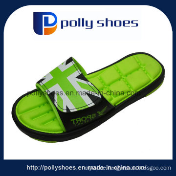 China High Quality Fabric Upper EVA Slide Men Sandals Slipper Factory